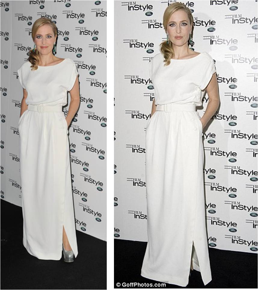 Gillian Anderson in Vintage Chr...